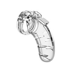 03 - Chastity Cock Cage - Clear - 4.5inch