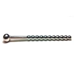 Stainless Steel Beaded Urethral Sound with Stopper